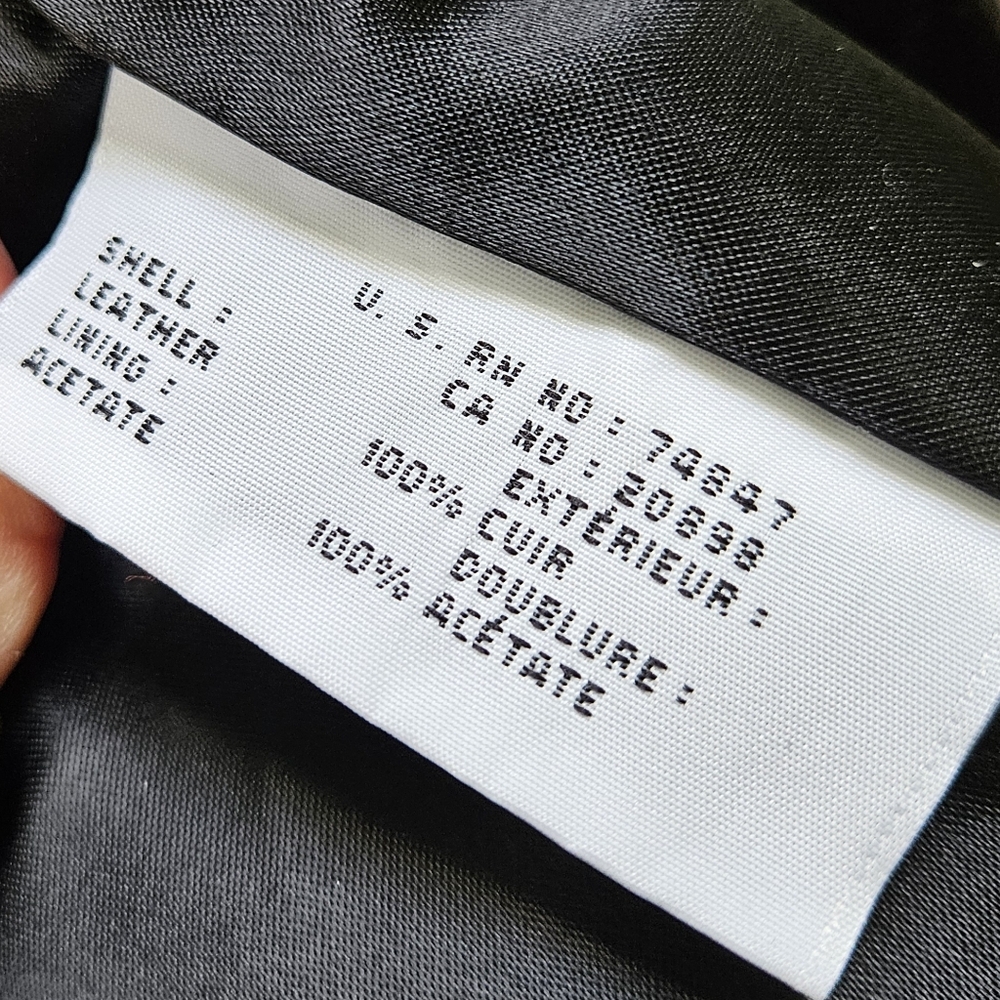 Andrew Marc Trench Leather Coat - Picture 9 of 16
